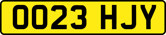 OO23HJY