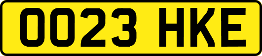 OO23HKE