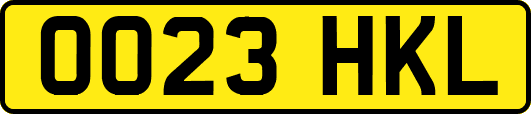 OO23HKL