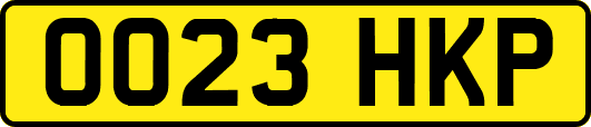 OO23HKP