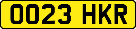 OO23HKR