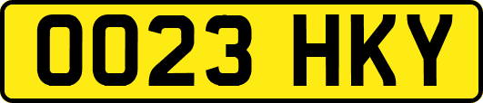 OO23HKY