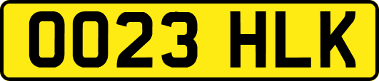 OO23HLK