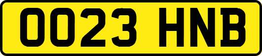 OO23HNB