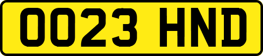 OO23HND