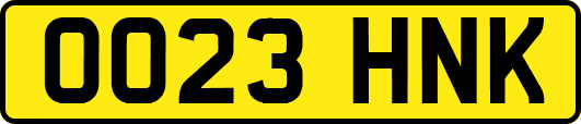 OO23HNK