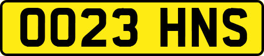 OO23HNS