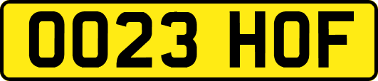OO23HOF
