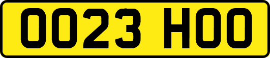 OO23HOO