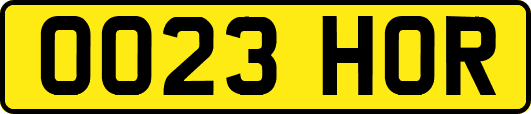OO23HOR