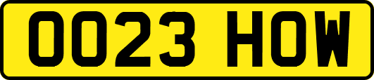 OO23HOW