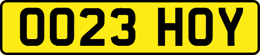 OO23HOY