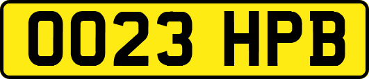 OO23HPB