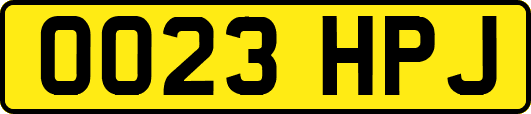 OO23HPJ