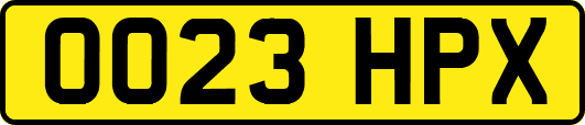 OO23HPX