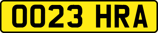 OO23HRA