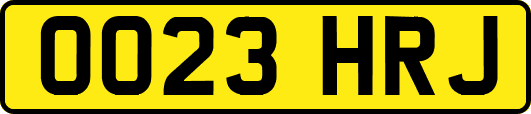 OO23HRJ