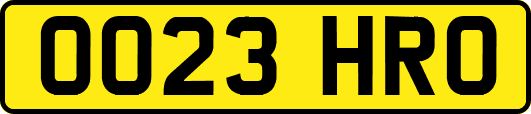 OO23HRO