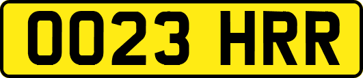 OO23HRR