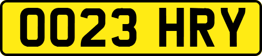 OO23HRY