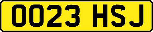 OO23HSJ