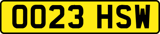 OO23HSW
