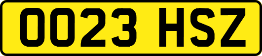 OO23HSZ