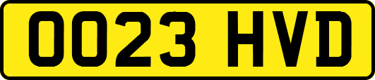 OO23HVD