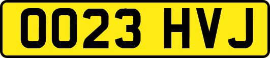 OO23HVJ