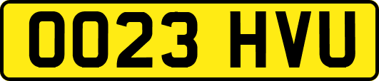 OO23HVU