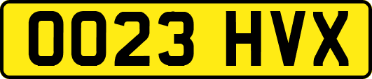 OO23HVX