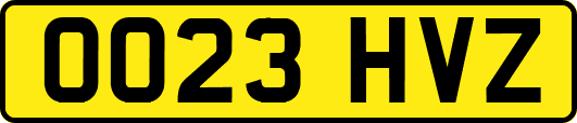 OO23HVZ