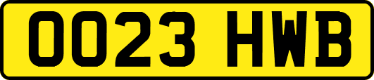 OO23HWB