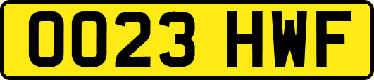 OO23HWF