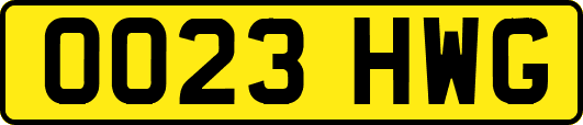 OO23HWG
