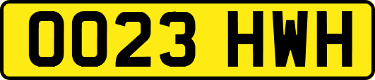 OO23HWH