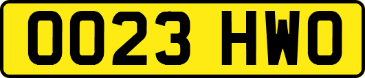 OO23HWO