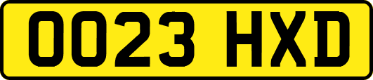 OO23HXD