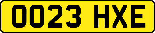 OO23HXE