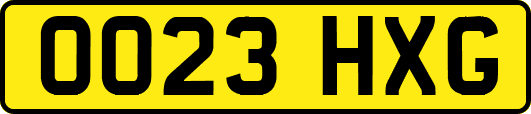 OO23HXG