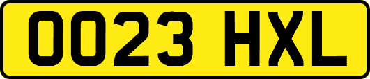 OO23HXL