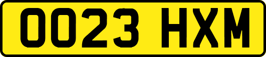 OO23HXM