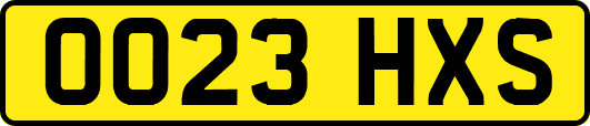 OO23HXS