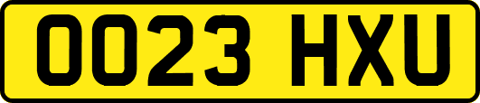 OO23HXU