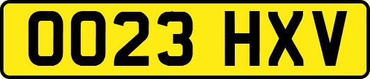 OO23HXV