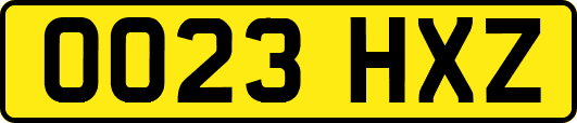 OO23HXZ