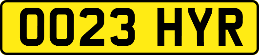 OO23HYR