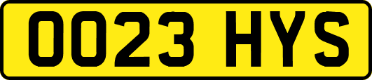 OO23HYS