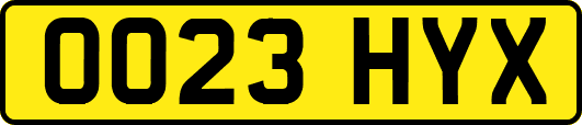 OO23HYX