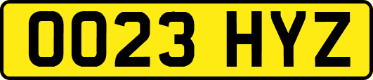 OO23HYZ